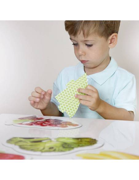 Maxi puzzles alimentos sanos
