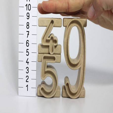 Torre de Números (34 piezas) Wissner Razonamiento lógico