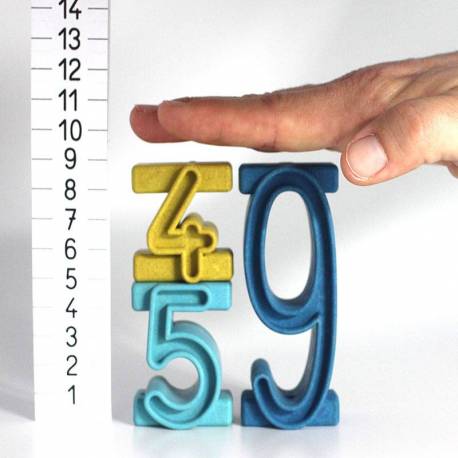 Torre de Números Montessori Wissner Matemáticas 2