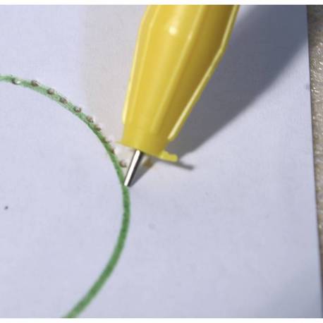 Bandeja con fieltro y punzón