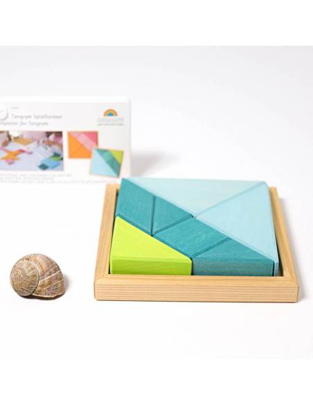 Tangram Azul-Verde