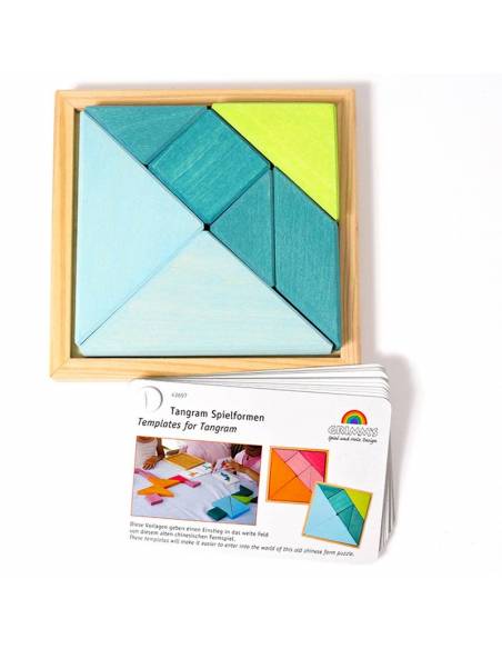 Tangram Azul-Verde