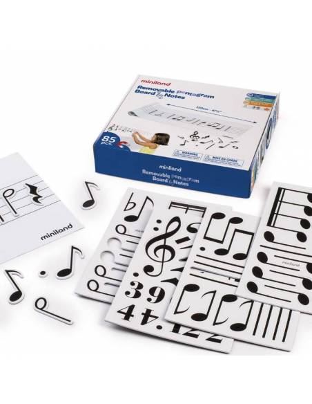 Pizarra Musical y Notas Magnéticas