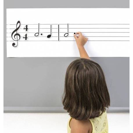 Pizarra Musical y Notas Magnéticas