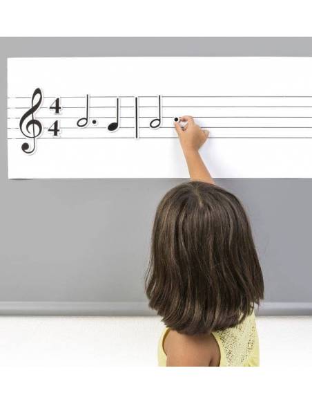Pizarra Musical y Notas Magnéticas