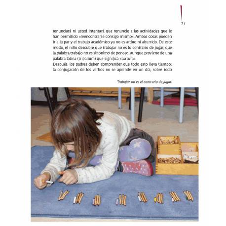 Montessori: Cuando los niños empiezan después de 6 años Escuela Viva Manuales Montessori