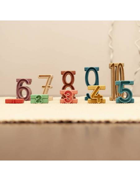 Torre de Números en Color