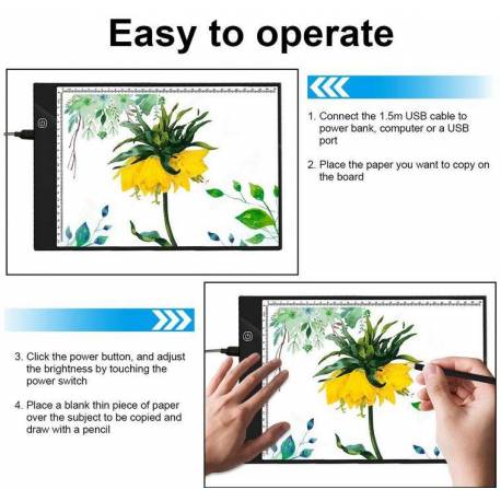 Tabla de luz LED A3  Mesa de Luz