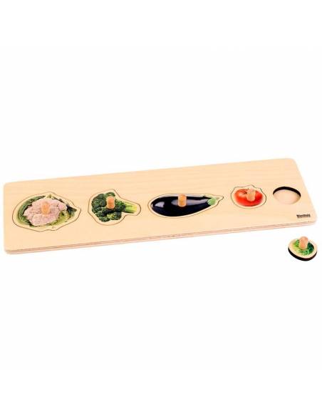 Puzzle verduras Nienhuis Nienhuis Primeros puzzles
