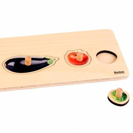 Puzzle verduras Nienhuis Nienhuis Primeros puzzles 2