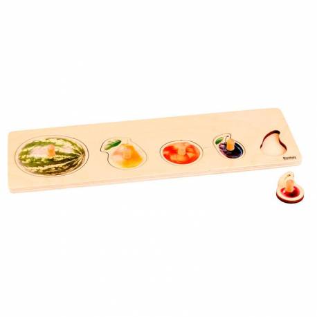 Puzzle frutas Nienhuis Nienhuis Primeros puzzles 2