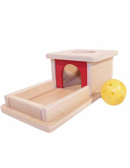 Caja de permanencia con bandeja Montessori para todos De 1 a 3 años