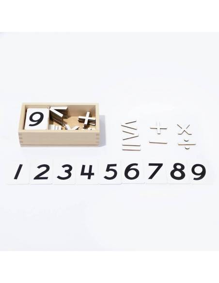 Números y Símbolos aritméticos Montessori para todos Contar del 0 al 100