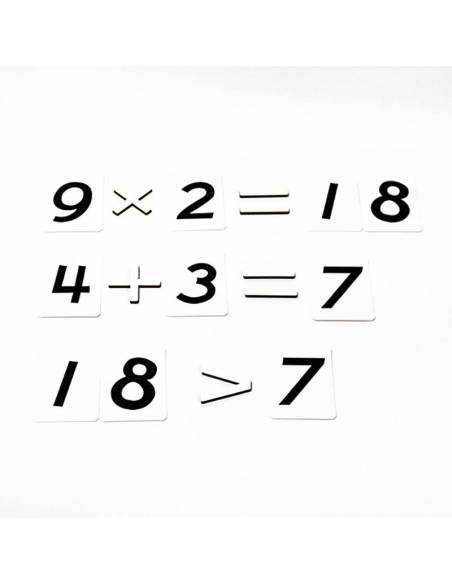 Números y Símbolos aritméticos Montessori para todos Contar del 0 al 100