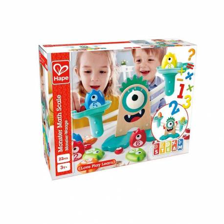 Balanza Monster Math Hape Toys Más de 3 años