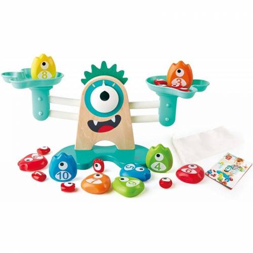Balanza Monster Math Hape Toys Más de 3 años