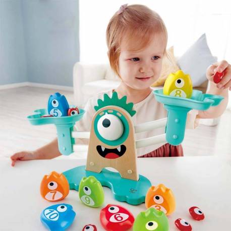 Balanza Monster Math Hape Toys Más de 3 años