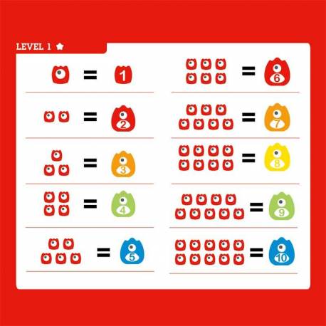 Balanza Monster Math Hape Toys Más de 3 años