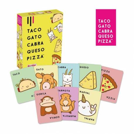 Gioco di carte Taco, Cat, Cabra, Formaggi, Pizza