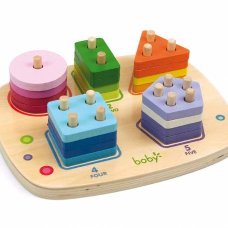 Clasificador de Fracciones en Madera Andreu Toys Fracciones