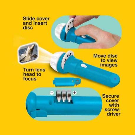 Linterna Tiburones  Linternas Proyector