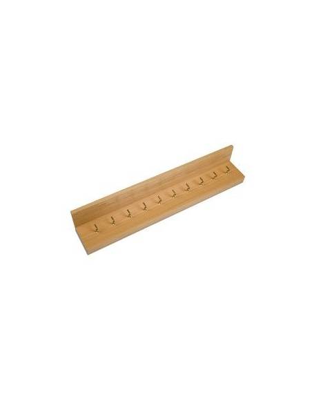 Rack para cadenas cortas Montessori para todos Sistema Decimal