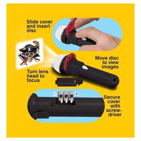 Linterna Piratas  Linternas Proyector