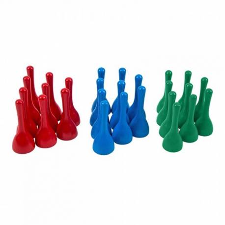 Pack 3 Peones Grandes - sellos Montessori Montessori para todos Perlas y Repuestos