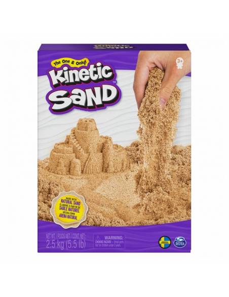 Arena Kinética 2,5 kg Kinetik Sand Juguetes Sensoriales