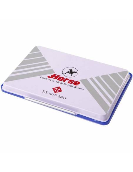 Tampón de tinta azul  Base 10