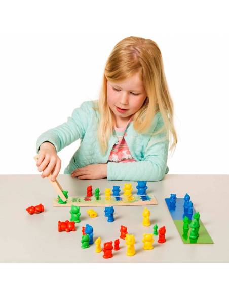 Sort the bears - Colores y Tamaños Toys for life Medidas, peso y volumen