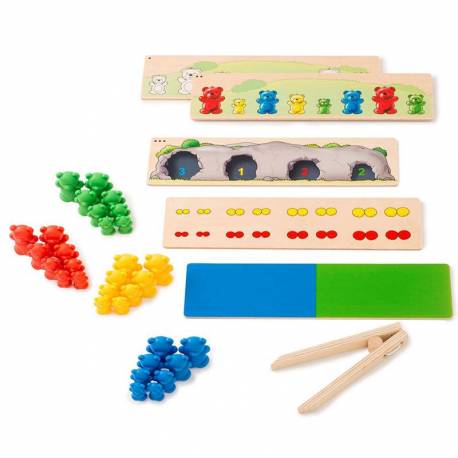 Sort the bears - Colores y Tamaños Toys for life Medidas, peso y volumen