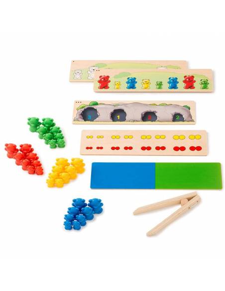 Sort the bears - Colores y Tamaños Toys for life Medidas, peso y volumen