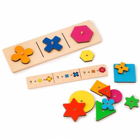 Build a flower - aprende formas y colores Toys for life Matemáticas