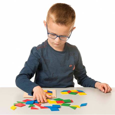 Build the figures - Construye figuras geométricas Toys for life Geometría 2