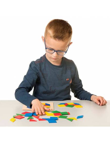 Build the figures - Construye figuras geométricas Toys for life Geometría