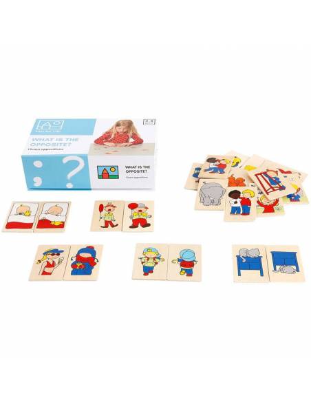 What is the opposit? - Aprende los opuestos Toys for life Más de 3 años