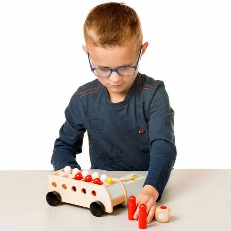 Mathematic bus - Cuentas hasta 10 Toys for life Rekenrek
