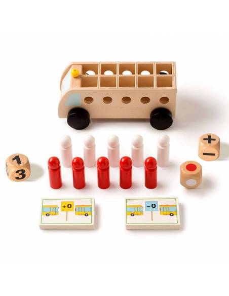 Mathematic bus - Cuentas hasta 10 Toys for life Rekenrek