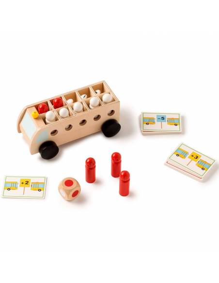 Mathematic bus - Cuentas hasta 10 Toys for life Rekenrek