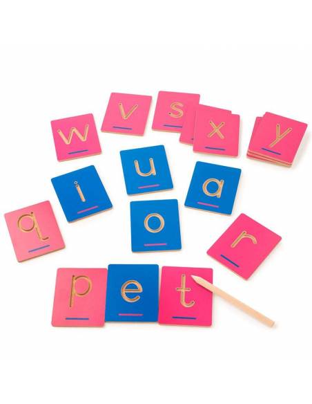 Feel the letter - Reconoce la Letra Toys for life Aprender a leer y escribir