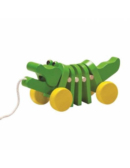 Arrastra el cocodrilo Plan Toys De 1 a 3 años