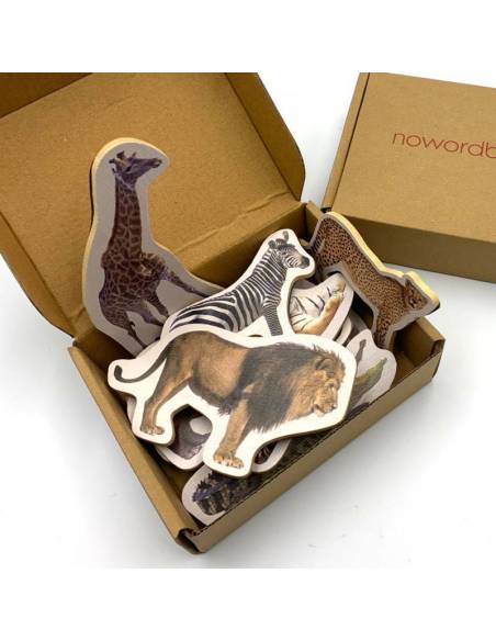 Magneti di bambù - Animali selvatici