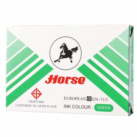 Assorbente inchiostro verde