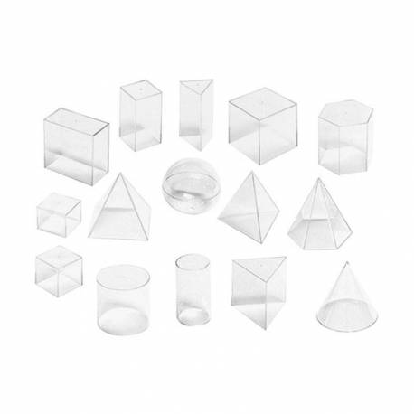 Set para trabajar el volumen - 15 piezas Miniland Medidas, peso y volumen
