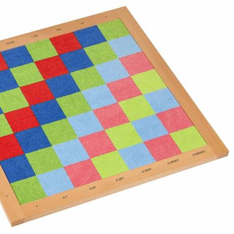 Scacchiera Fieltro Decimales - Nienhuis