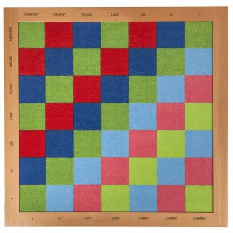 Scacchiera Fieltro Decimales - Nienhuis