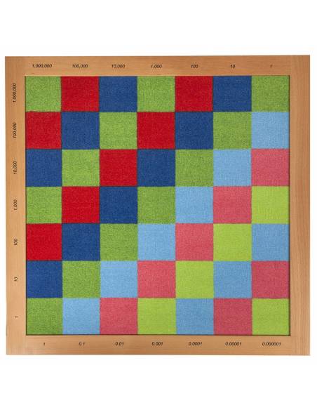 Scacchiera Fieltro Decimales - Nienhuis