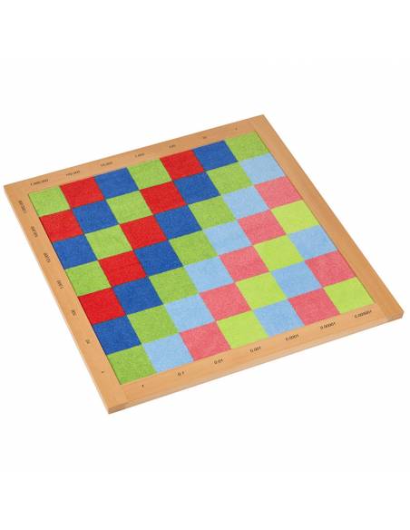 Scacchiera Fieltro Decimales - Nienhuis