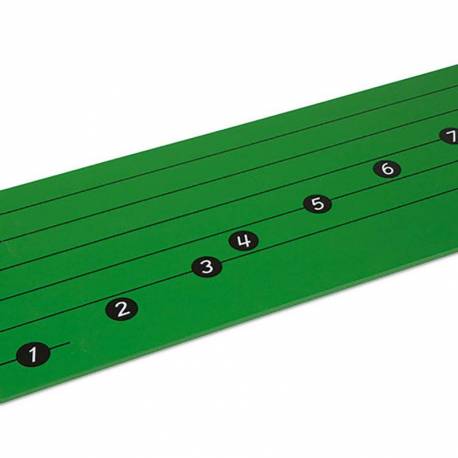 Pentagrama de Iniciación con notas Nienhuis Música